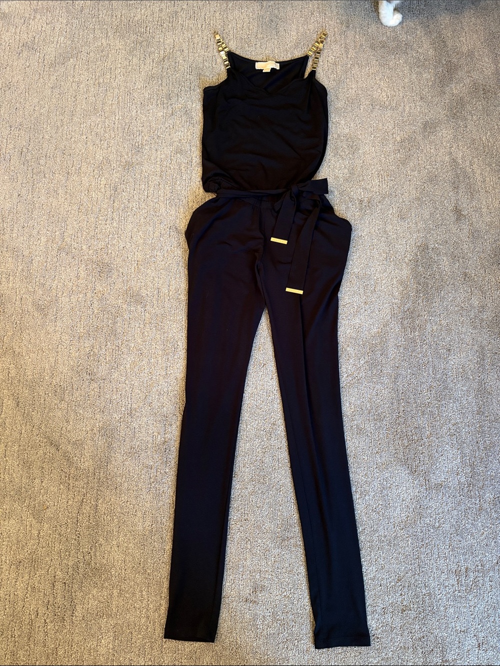 Michael Kors Navy Jumpsuit